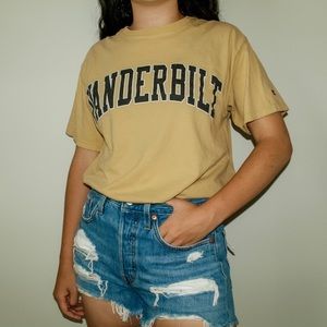Vintage Champions Vanderbilt College T-Shirt
